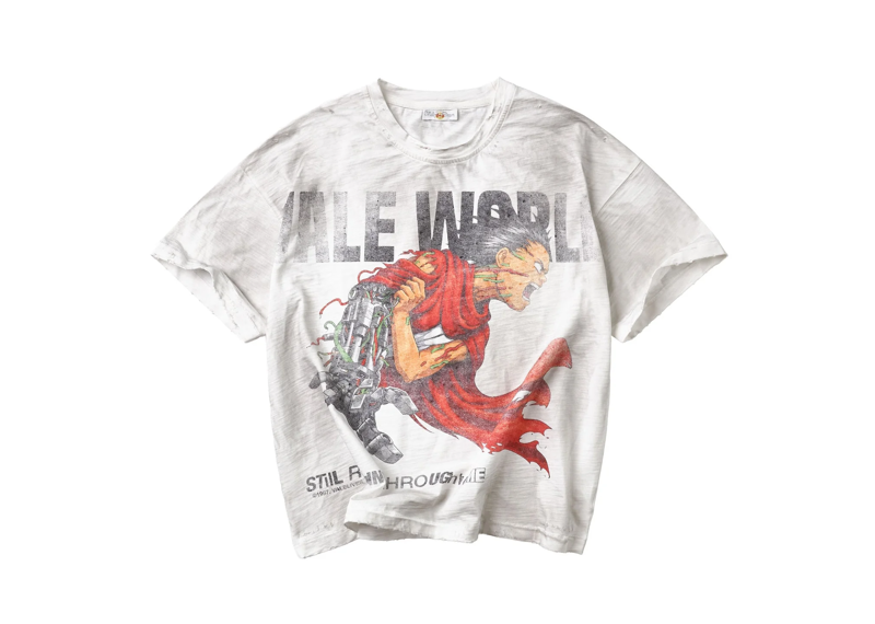Vale Forever World Tee White front view with logo design