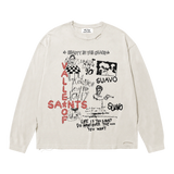 Suavo World Valley Of Saints Long Sleeve Cream