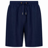 Studio By Charles navy swim shorts displayed on a white background