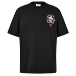 Black Casablanca Casa Way Mountain T-Shirt with mountain design