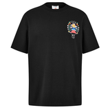 Black Casablanca Casa Way Mountain T-Shirt with mountain design