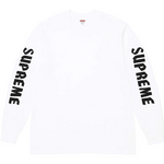 Supreme Spitfire L/S white long sleeve shirt front view