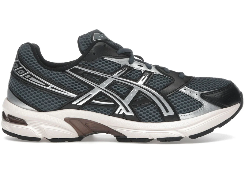 ASICS Gel-1130 running shoe in steel grey and black design