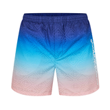 Casablanca Blue Gradient Jacquard Swim Shorts