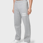 Grey Annie Hood Applique Joggers in relaxed fit made of 500gsm brushback cotton