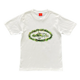 CORTEIZ ALCATRAZ GRASS TEE WHITE