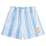 Eric Emanuel EE World Cup Short Argentina design with blue and white stripes and logo
