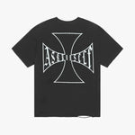 Askyurself 90s vintage black t-shirt featuring Acne Studios design