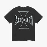 Askyurself 90s vintage black t-shirt featuring Acne Studios design