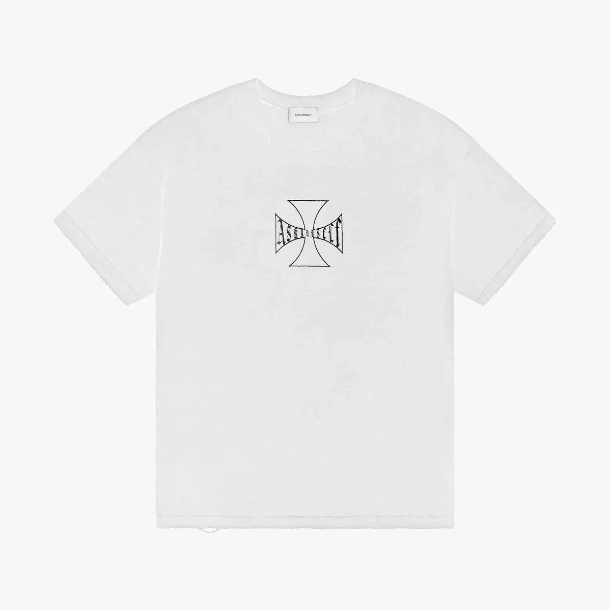 Askyurself 90s vintage white t-shirt Acne Studios style