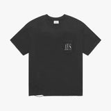 Askyurself AYS Pocket T-Shirt Vintage Black with Acne Studios style