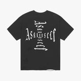 Askyurself Cross Logo T-Shirt Vintage Black featuring Acne Studios design