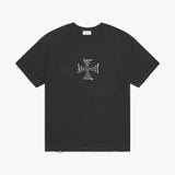 Askyurself Cross Logo T-Shirt Vintage Black featuring Acne Studios design