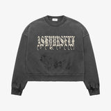 Askyurself Goth Crew Vintage Black Acne Studios sweatshirt