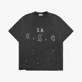 Askyurself LA AYS vintage black t-shirt featuring Acne Studios design