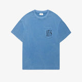 Askyurself AYS Pocket T-Shirt Vintage Navy featuring Acne Studios design