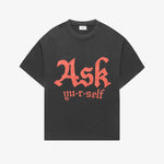 Askyurself Bones T-Shirt Washed Black featuring Acne Studios design