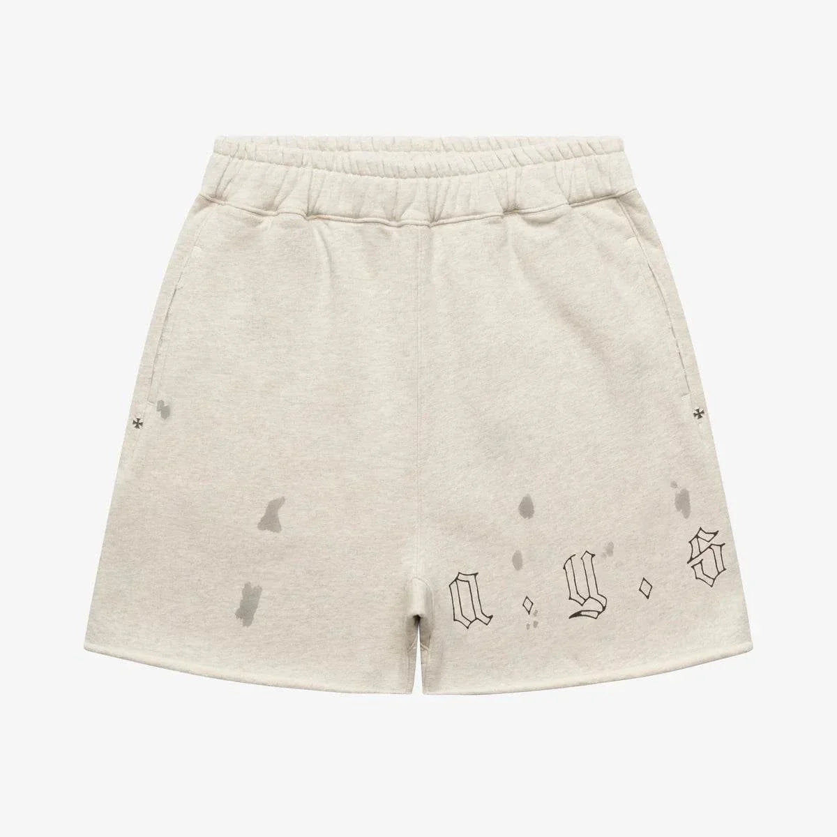 Askyurself AYS fleece shorts in vintage grey by Acne Studios