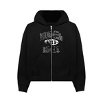 Suavo World Hidden Hills Hoodie Black, front view.