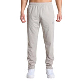 Attain Active Joggers grey athletic pants with elastic waistband and tapered fit
