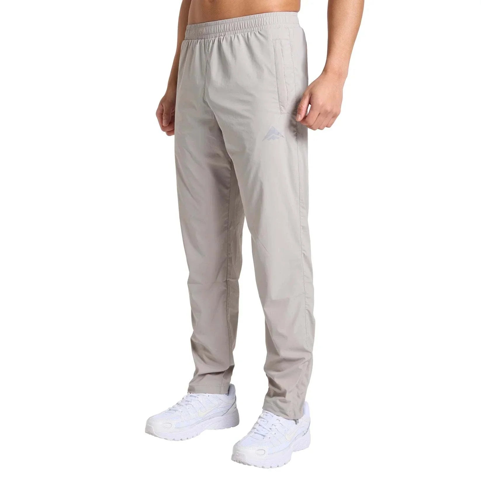 Attain Active Joggers grey men's lightweight athletic pants with elastic waist