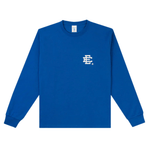 Eric Emanuel EE Longsleeve T-Shirt in blue and white with logo design
