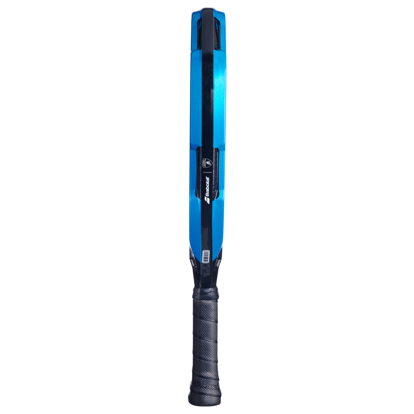 Lamborghini x Babolat BL.003 Blue limited edition carbon fiber padel racket with diamond shape and aerodynamic design