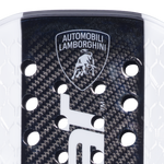 Lamborghini x Babolat BL.003 White limited edition carbon padel racket with aerodynamic diamond frame