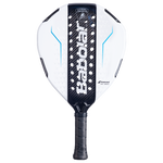 Lamborghini x Babolat BL.003 White padel racket with carbon fiber diamond frame and aerodynamic design