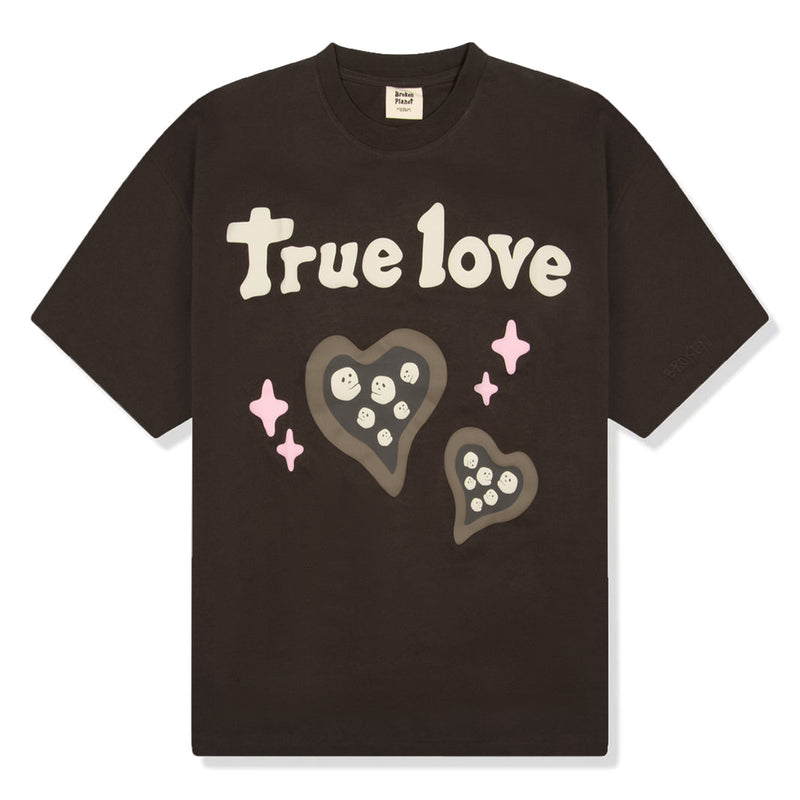 Broken Planet True Love Dark Brown T-Shirt