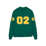 Jare Bully long sleeve green tee shirt