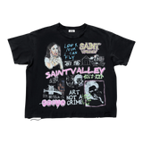Suavo World Mom I Can Fly T-Shirt Black