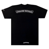 Chrome Hearts Scroll Logo T-Shirt Black