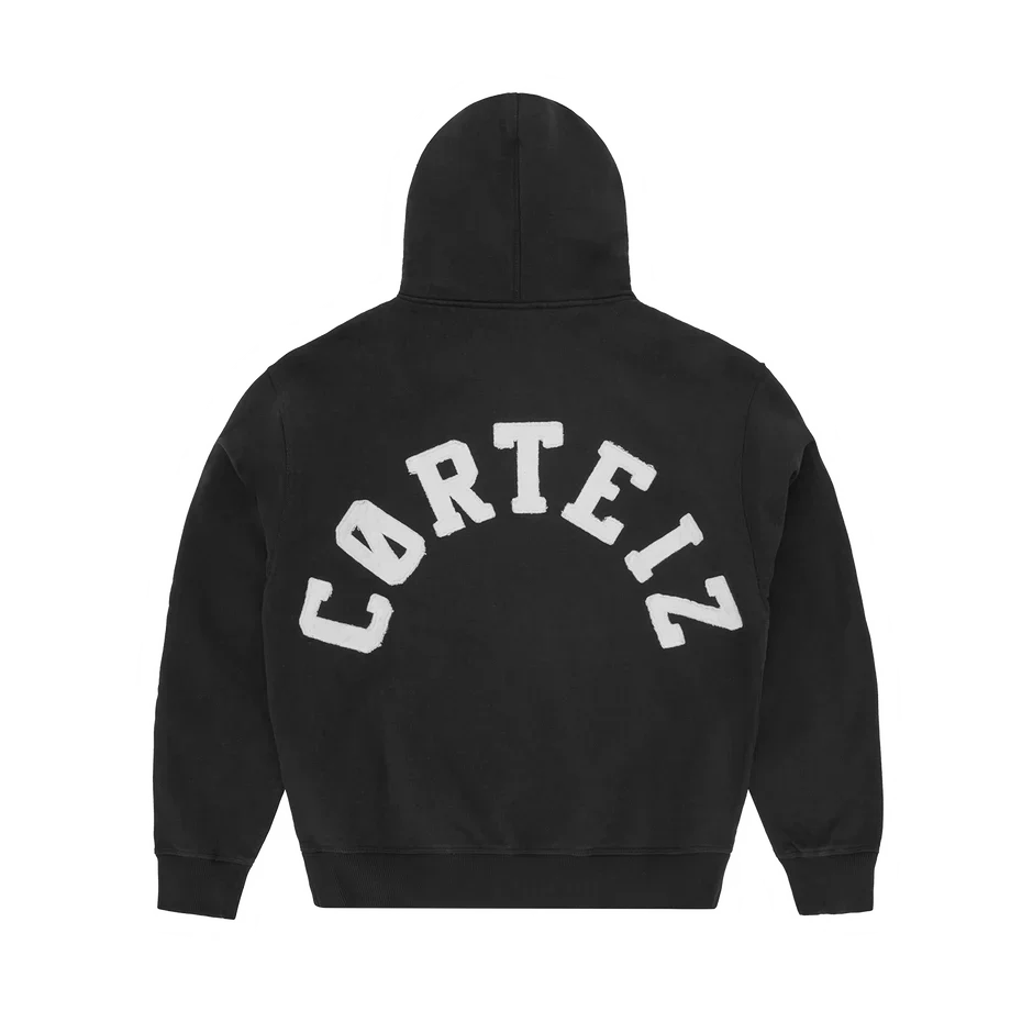 Corteiz Colly Arch Zip Hoodie Black - Available at 1LUX Shop Now! Corteiz Colly Arch Zip Hoodie Black - Available at 1LUX Shop Now!