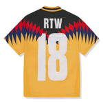 CORTEIZ CLUB RTW Football Jersey Yellow with number 18 design.