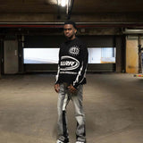 Siarr Speedway L/S Tee Black