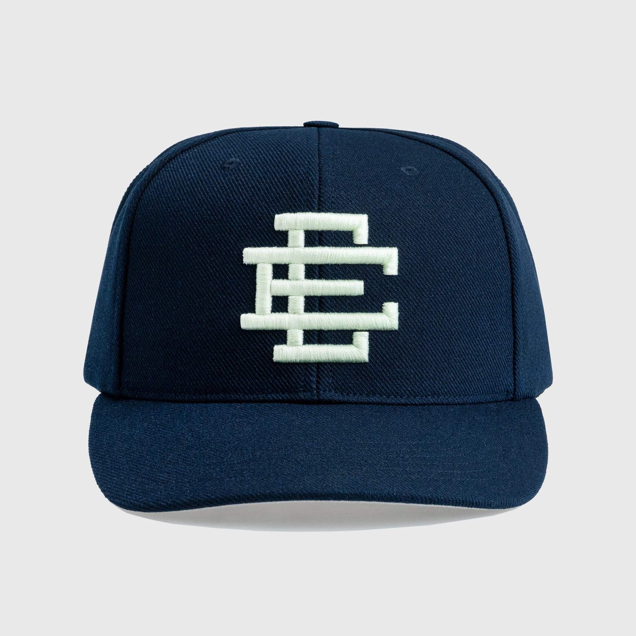 Eric Emanuel EE Basic Hat in navy and off white color design