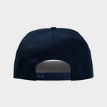 Eric Emanuel EE Basic Hat in off white, green, and navy colors