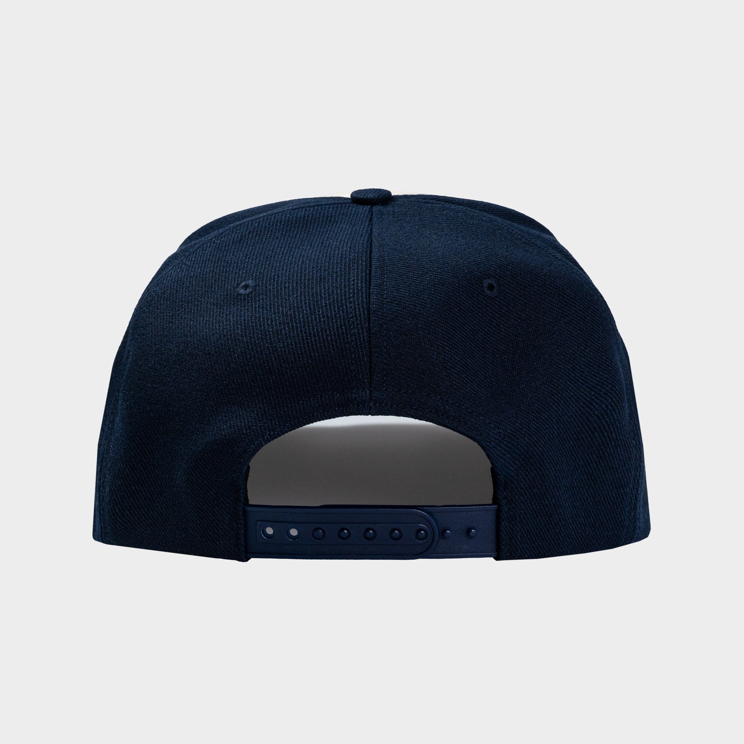 Eric Emanuel EE Basic Hat in off white, green, and navy colors