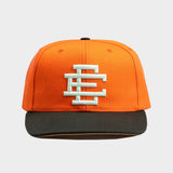 Eric Emanuel EE Basic Hat in orange, olive, and off white colors