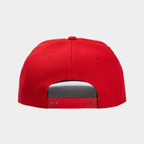 Eric Emanuel EE Basic Hat in off white, navy, and red colors