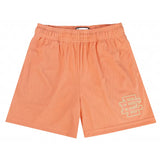 Eric Emanuel salmon mesh athletic shorts with logo detailing