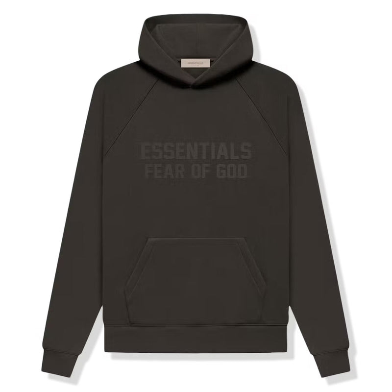 Fear of God Essentials Off Black Hoodie