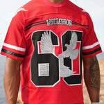 Red Last Lesson Eagle Jersey with number 69 and eagle design