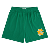 Eric Emanuel EE Basic Short in Green and Yellow color scheme