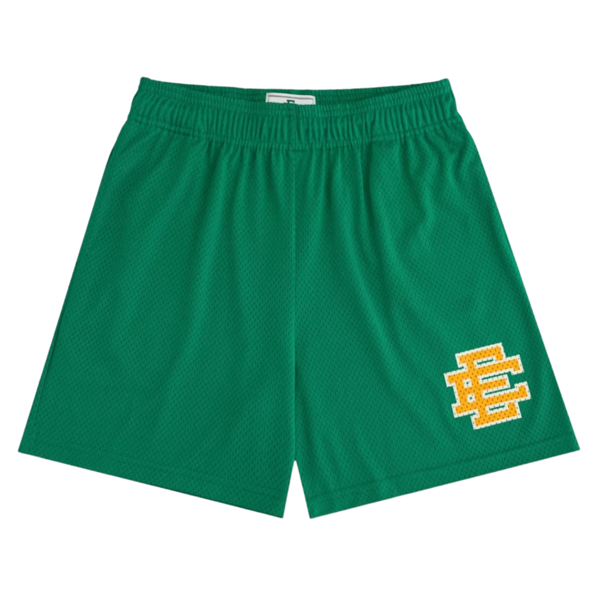 Eric Emanuel EE Basic Short in Green and Yellow color scheme