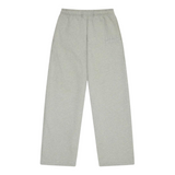 BROKEN PLANET MARKET BASICS WIDE LEG SWEATPANTS HEATHER GREY