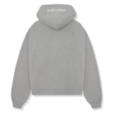 Broken Planet Heather Grey Zip-Up Hoodie