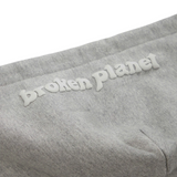 Broken Planet Heather Grey Zip-Up Hoodie