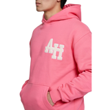 ANNIEHOOD AH COLLEGE HOODY PINK